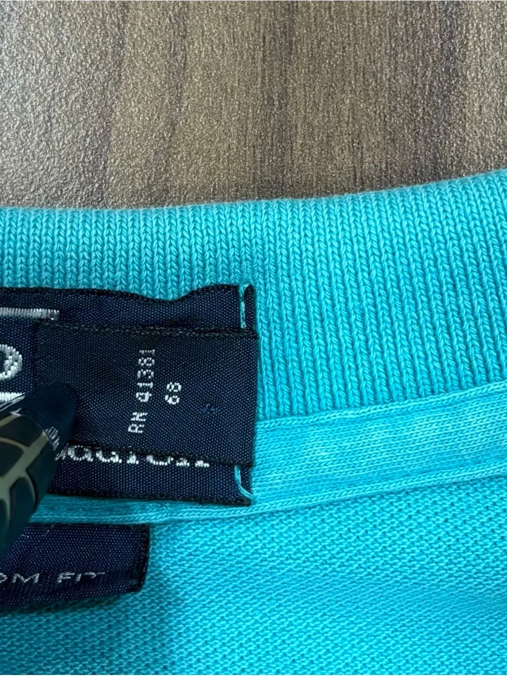 Vintage Polo Ralph Lauren Scorpion All-Over Embroidered Polo Shirt - Turquoise